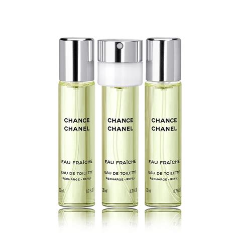 chanel chance eau fraiche 3 x 20ml